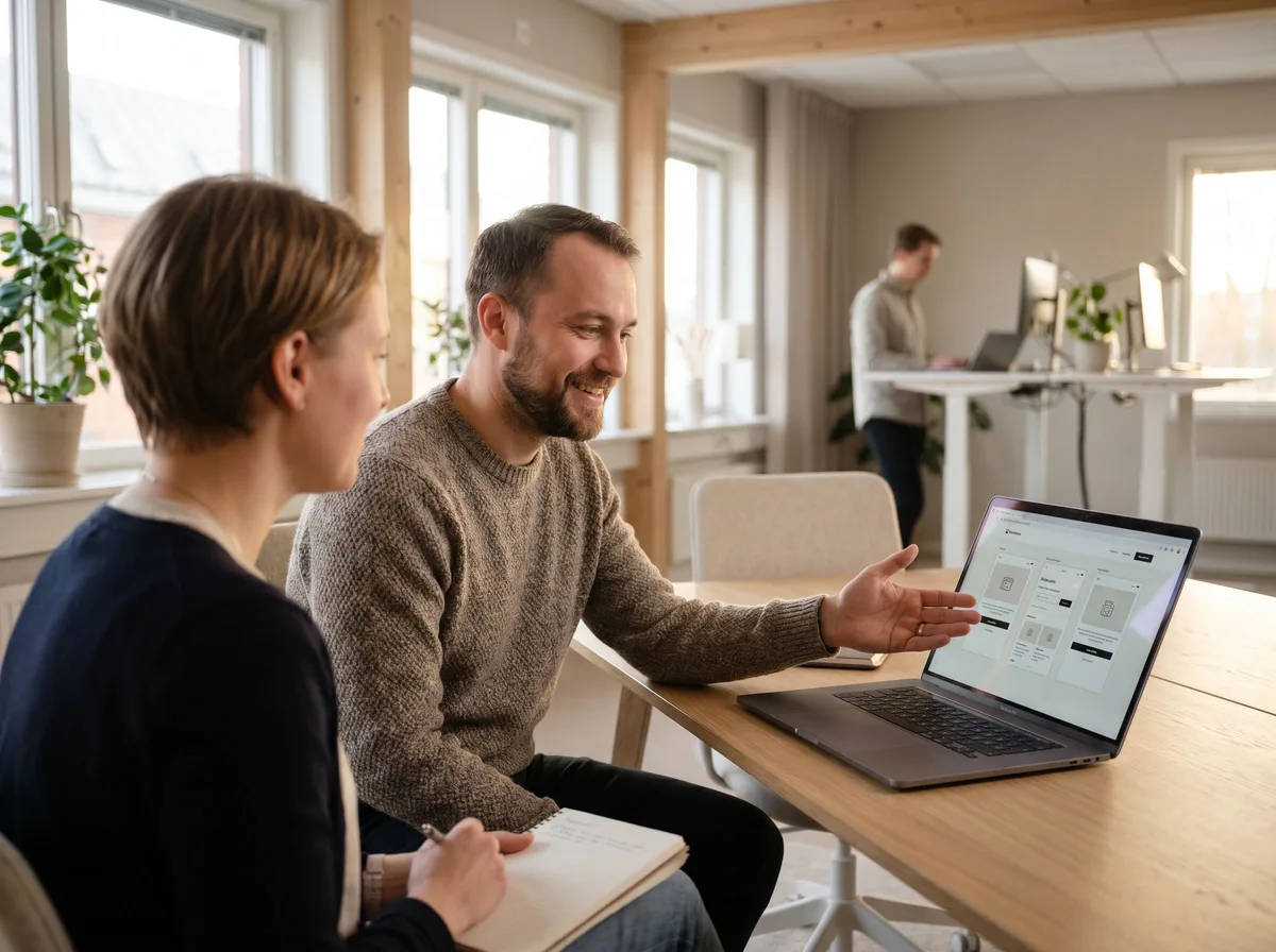 Webbyrå med fokus på småföretag